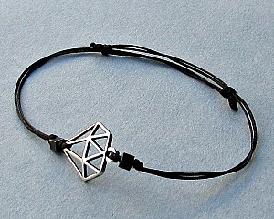 Diamont Bracelet For Mens, Mens Womens Bracelet Anklet, Adjustable