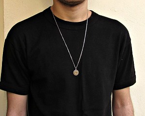 Zodiac Necklace, Constellation Stainless Steel Necklace Mens Womens Zodiac sign Necklace Double Sided Astrology Necklace Horoscope Jewelry