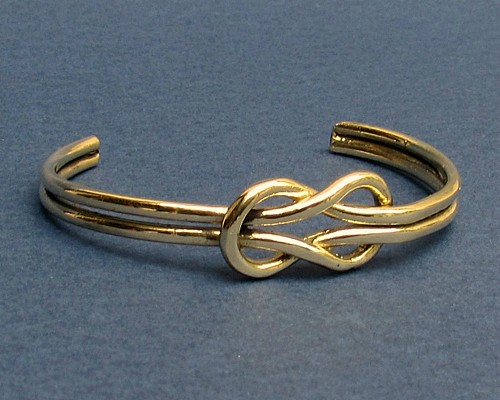 Mens Knot Bracelet, Bronze, Sterling Silver, Sailors Knot Bracelet Nautical Bracelet Unisex Bracelet