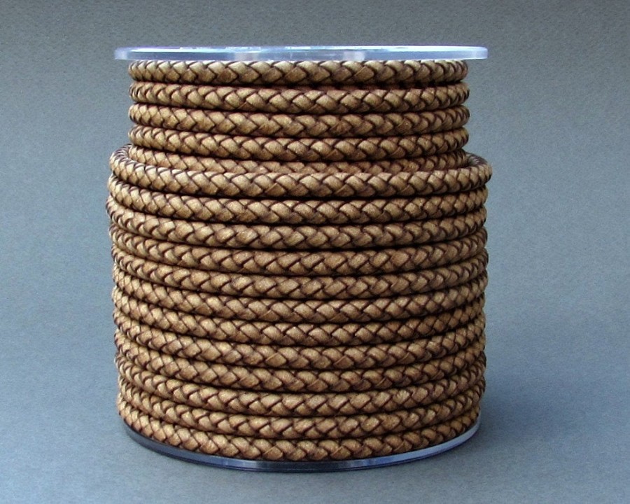 Nail Mens Leather Bracelet, Braided Bracelet For Men, Customized On Your WristFathers day gift